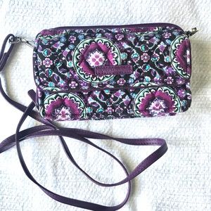 Vera Bradley Lilac Medallion All in One Crossbody